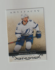 2021-22 Artifacts #86 Brayden Point